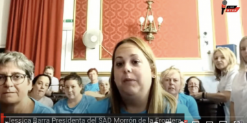 Trabajadoras del Sad llevan 76 días encerradas en el Ayuntamiento de Morón de la Frontera. Video