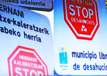 Hernani: otro ejemplo de la falsedad de que con la Ley de Vivienda no habrá desahucios (+ vídeo)