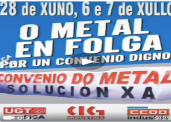 Continuan las cargas de las fuerzas del gobierno en Pontevedra  contra los trabajadores del metal en huelga (+ vídeos)