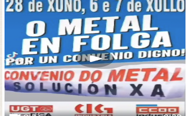 Continuan las cargas de las fuerzas del gobierno en Pontevedra  contra los trabajadores del metal en huelga (+ vídeos)