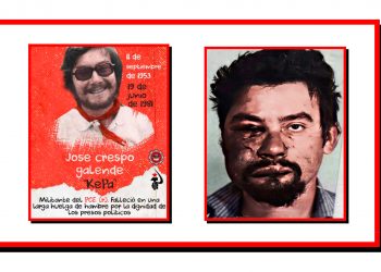 42 años de la muerte de Kepa Crespo Galende en huelga de hambre