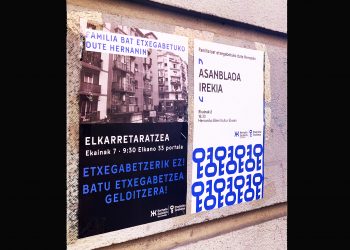 El Consejo Socialista de Buruntzaldea hace este llamado para el próximo miércoles (+ vídeo)