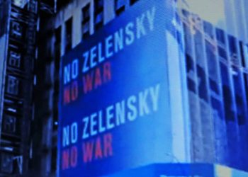 EE.UU. Hasta en Nueva York también dicen NO a Zelensky (vídeo)