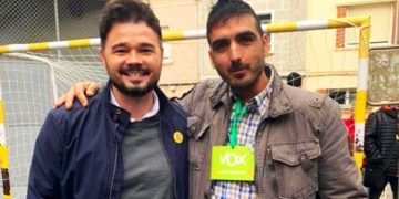 El antinazismo de Rufián, cuando menos, en entredicho