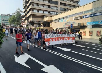 Luchas obreras, convenios, despidos, impagos patronales, muerte por calor…, Pontevedra, Cádiz, Madrid…