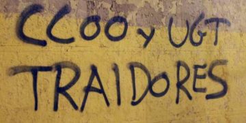 CC.OO y UGT han renunciado indefinidamente al 12,57% de los salarios