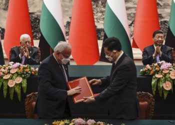 CHINA informa que ha establecido una «asociación estratégica» con Palestina