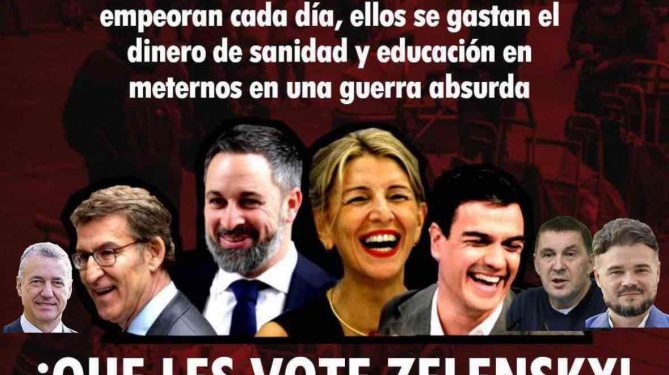 Un cartel que no le va a gustar al régimen (ni a sus defensores)