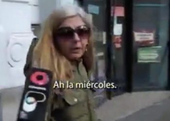 Una ucraniana protagonizó esta desafortunada queja en Buenos Aires (vídeo)