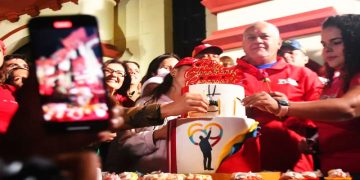 VENEZUELA. Celebran en el Cuartel de la Montaña 4F el 69 natalicio de Hugo Chávez