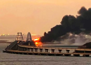 UCRANIA reconoce la autoría de la explosión del puente Kerch, entre Crimea y Rusia