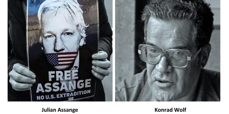 ALEMANIA. Otorgaron el premio Konrad Wolf a Julian Assange