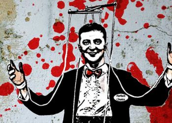 Dos imágenes premonitorias: La marioneta de la OTAN apartada y con los brazos caídos