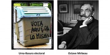 El escritor Octave Mirbeau dijo esto acerca de las elecciones burguesas
