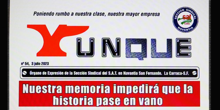 Nueva publicación: Revista Yunque, Nº 54