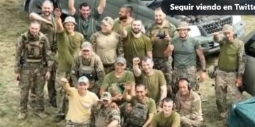 UCRANIA. Un breve video de 9 segundos donde se aprecia el saludo nazi de soldados ucranios