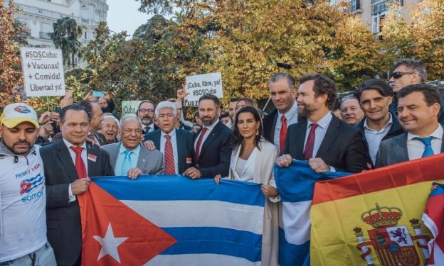 El fascismo se solidariza con los «demócratas» cubanos (Video)