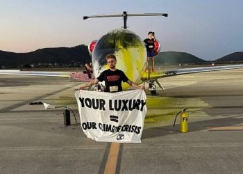 Respuesta a los miles de jets de ricos que llegan a Ibiza en estos días