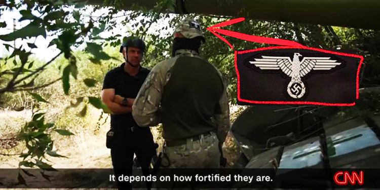 Enésima prueba de que el ejército ucraniano está infectado de nazis