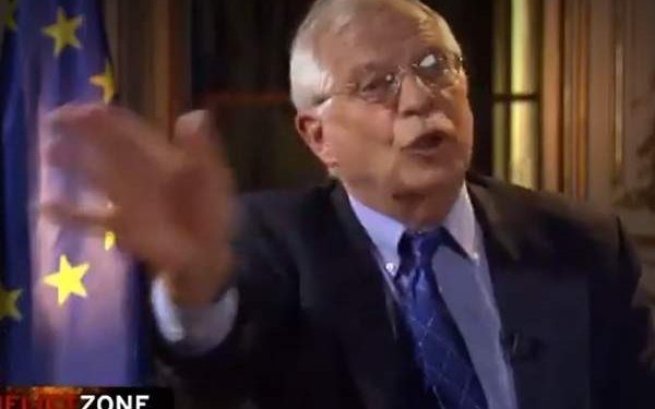 Nivel genital: El ínclito Borrell se fue al carajo