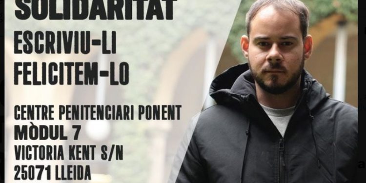 Iniciativa para apoyar a Pablo Hasél, preso político que hoy cumple tres años en la cárcel