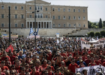 Huelga general y movilización en Grecia contra las políticas antiobreras de la UE aplicadas por su gobierno