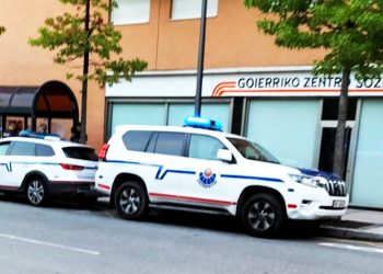 La Ertzaintza ha intentado desalojar el Centro Socialista del Goierri sin presentar orden judicial