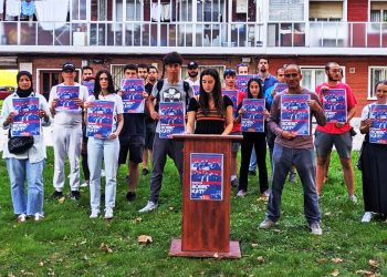 Una empresa fascista de desocupación quiere desahuciar a una familia en Gasteiz