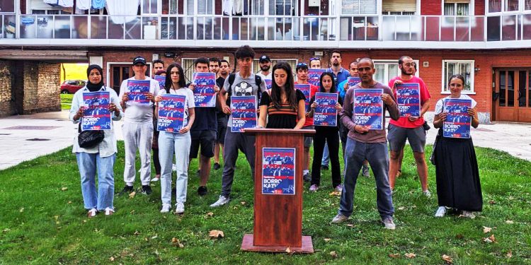 Una empresa fascista de desocupación quiere desahuciar a una familia en Gasteiz