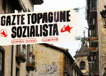 Desde GKS Burlata y Atarrabia hacen estas declaraciones sobre la prohibición del Gazte Topagune Sozialista