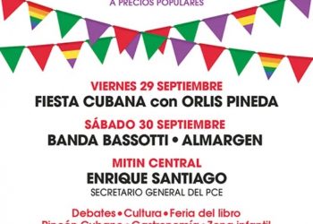 La Fiesta del PCE para seguir confiando la resurrección en Sumar