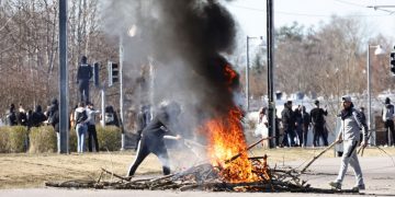 SUECIA. El ejército sale a la calle