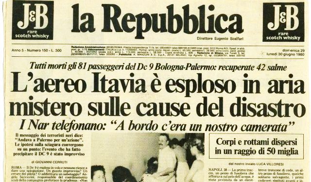 Cuando la OTAN intentó matar a Gadafi y en lugar de eso derribó un avión civil italiano (vídeo)