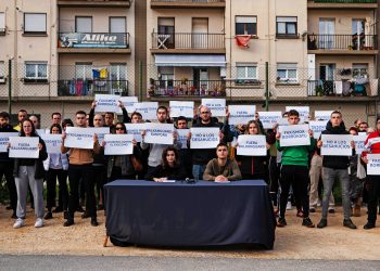 Una empresa fascista quiere desahuciar a una familia en la localidad navarra de Estella