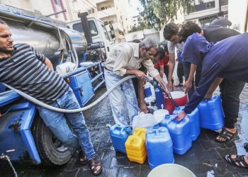 La reanudación del servicio del agua en el sur de la Franja de Gaza no es una acción humanitaria, es…