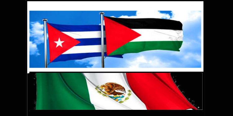 La solidaridad de Cuba con Palestina contrasta con la condena de México
