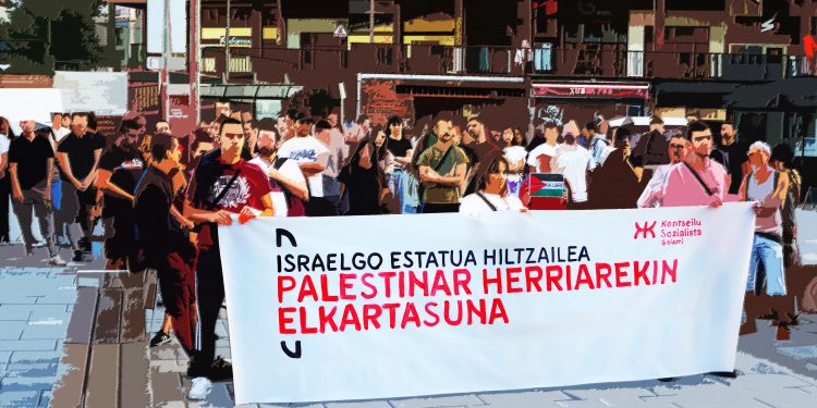 Kontseilu Sozialistak: Sábado 28 de octubre a Bilbo en solidaridad con el pueblo palestino