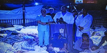 Comparecencia entre cadáveres: El director del hospital Al Ahli, bombardeado por Israel, habla así de claro (vídeo)