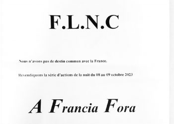 CÓRCEGA. Reivindicó el FLNC 27 atentados en la isla ocupada por el Estado francés