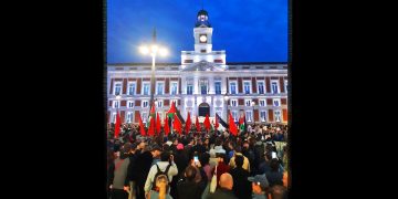 Los gritos en solidaridad con la lucha del pueblo palestino han vuelto a atronar en las calles de Madrid