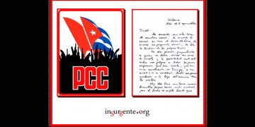 PACO AZANZA TELLETXIKI. Hace 58 años: Fundación del CC del PCC y la publicación de la carta del Che a Fidel