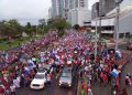 PANAMÁ. Miles de personas en histórica protesta en las calles