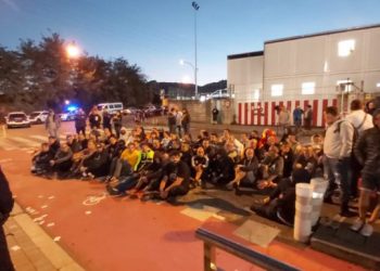 Represión en Bilbao contra los trabajadores de ambulancias (Video)