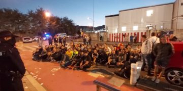 Represión en Bilbao contra los trabajadores de ambulancias (Video)