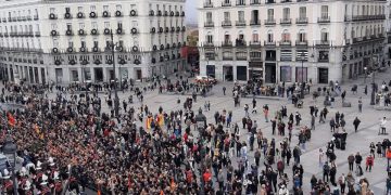 El objetivo era abarrotar la Puerta del Sol al paso de los Borbones