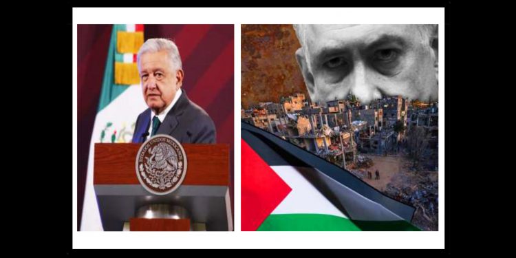 MÉXICO no romperá relaciones con Israel (paja para Palestina en el discurso de AMLO; el trigo para los sionistas)