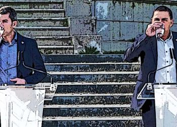 LA VECINA COMUNISTA. Arkaitz Rodríguez y Arnaldo Otegi sin un atisbo de sonrojo