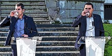 LA VECINA COMUNISTA. Arkaitz Rodríguez y Arnaldo Otegi sin un atisbo de sonrojo