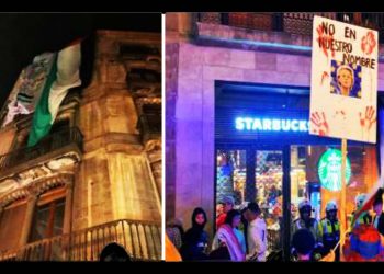 Expropian un bloque sionista en el barrio Raval, Barcelona