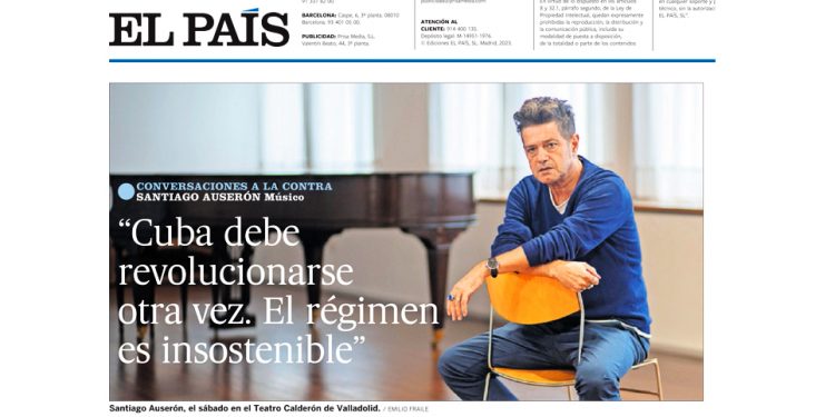 Santiago Auserón denuncia que “El País” manipuló el titular de la entrevista que le hizo